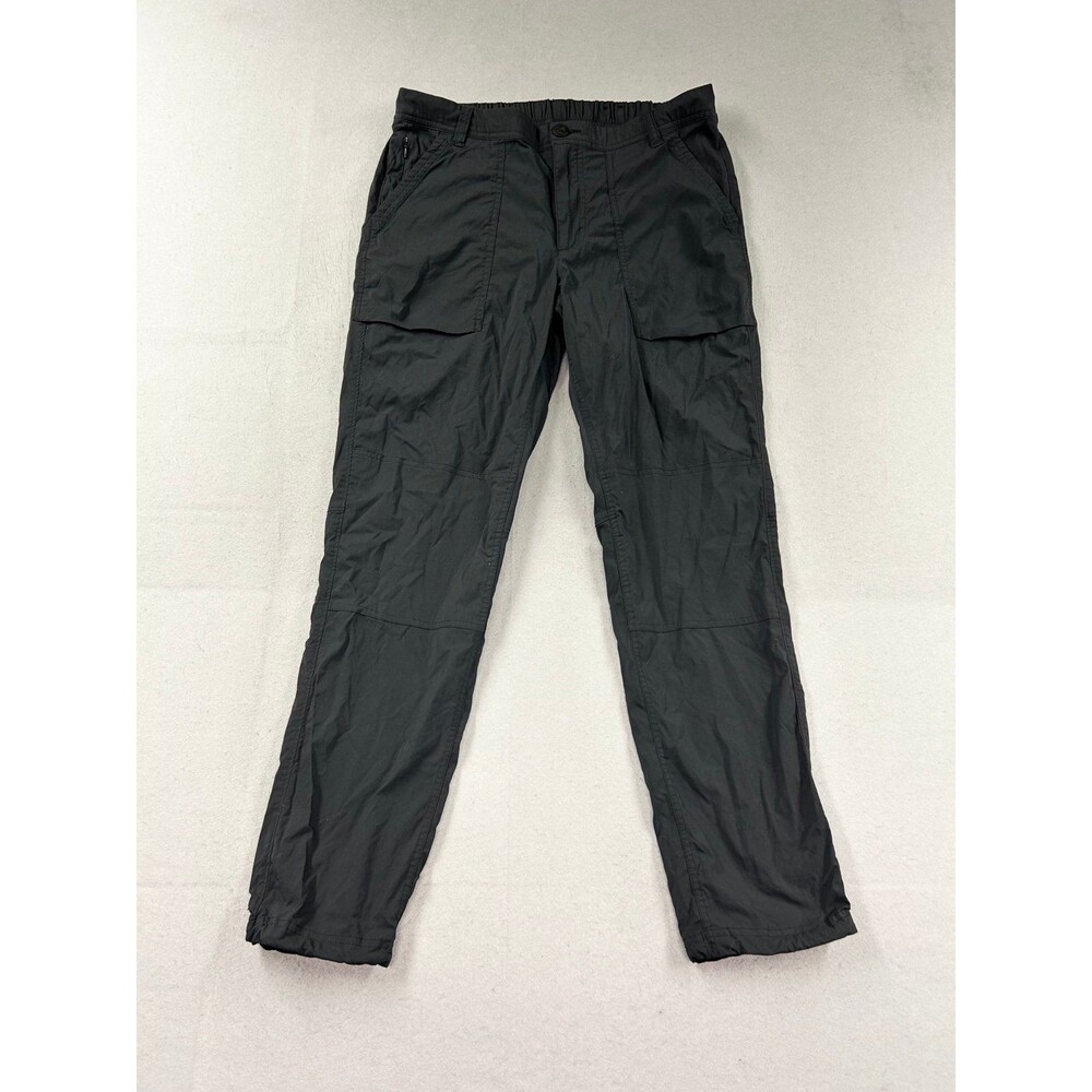 REI Womens Co-Op Savanna Trails Hiking Pants Drawcord Ankle Size 10 Black